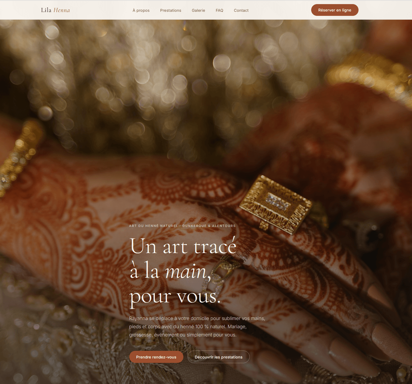 Lila Henna - Art du henné